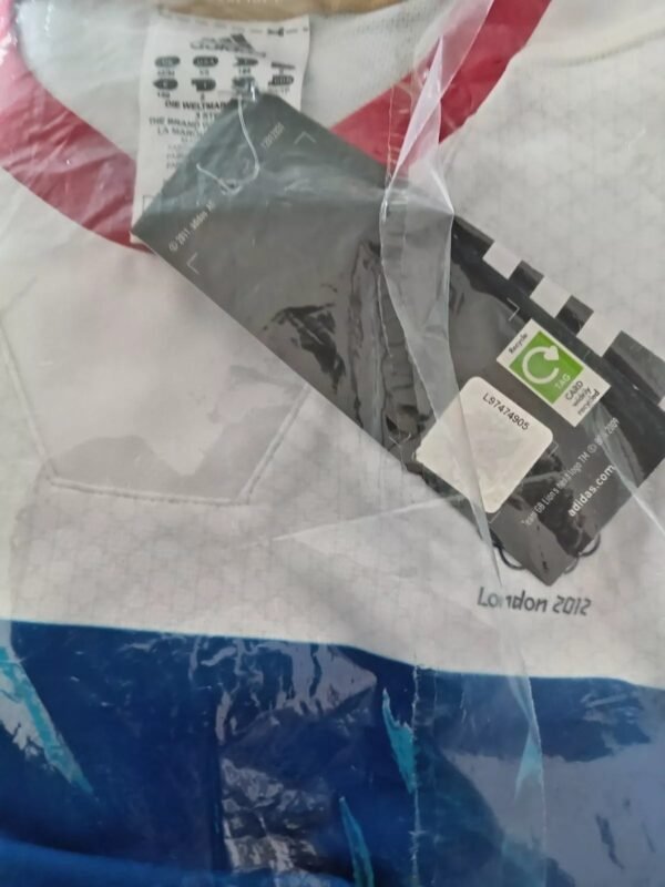 Adidas London 2012 Team GB Tennis White T-Shirt
