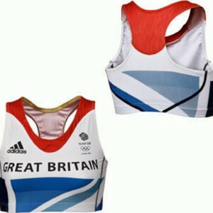 adidas London 2012 Ladies Team GB Crop Top Ladies Size 12