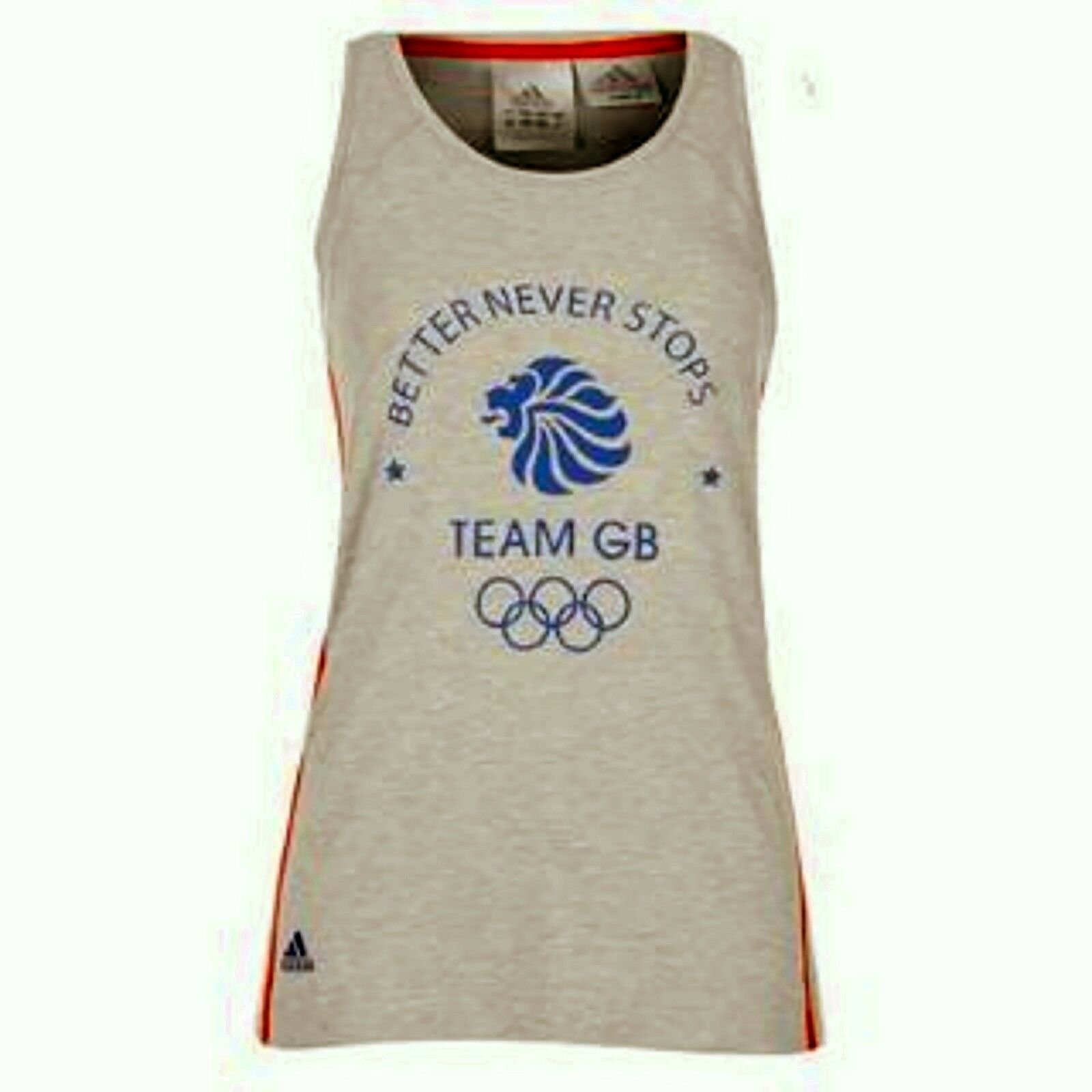adidas Olympics Team GB Tank / Vest Top for Ladies Size 12 and 14